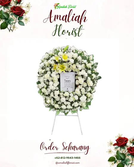 Krans Bunga Duka Kolelet